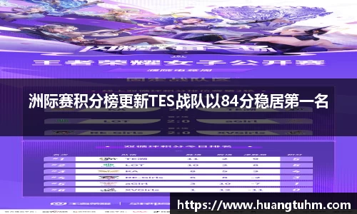 洲际赛积分榜更新TES战队以84分稳居第一名